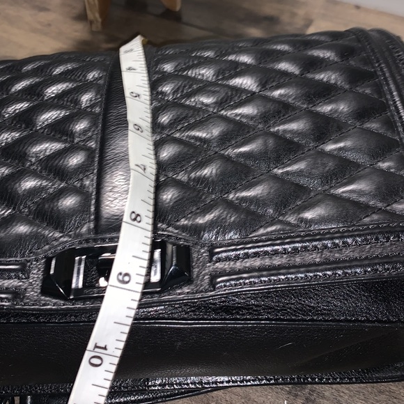 NWT REBECCA MINKOFF LOVE JUMBO QUILTED CROSSBODY - Picture 8 of 14